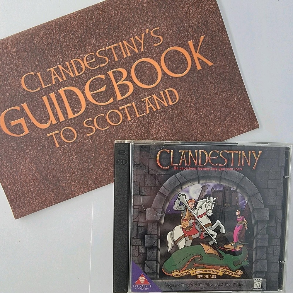Clandestiny (PC, 1996, Game Disc & Manual,‎ NO BOX)
